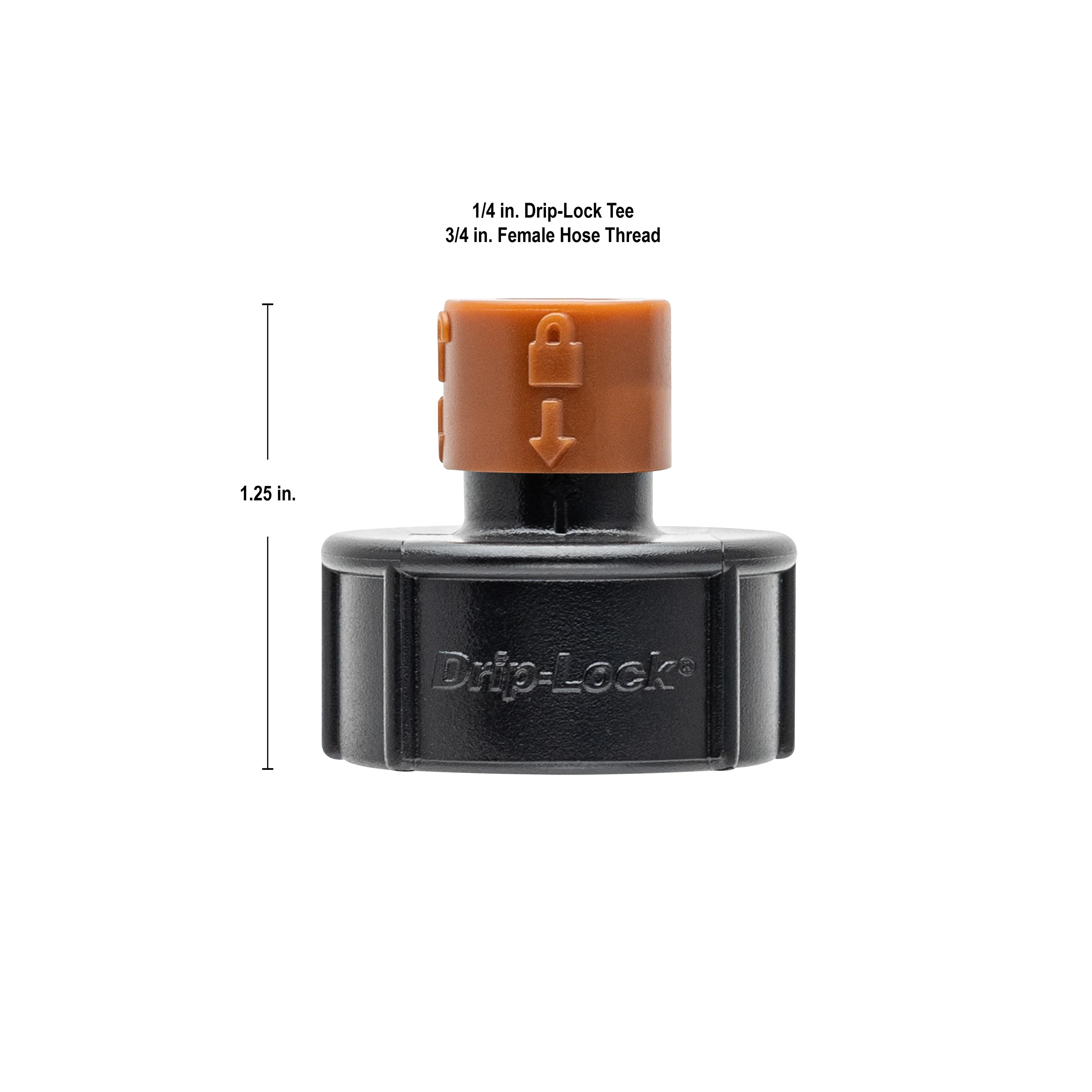 3/4" Faucet FHT x 1/4" Drip-Lock Adapter 67043 - Image 4