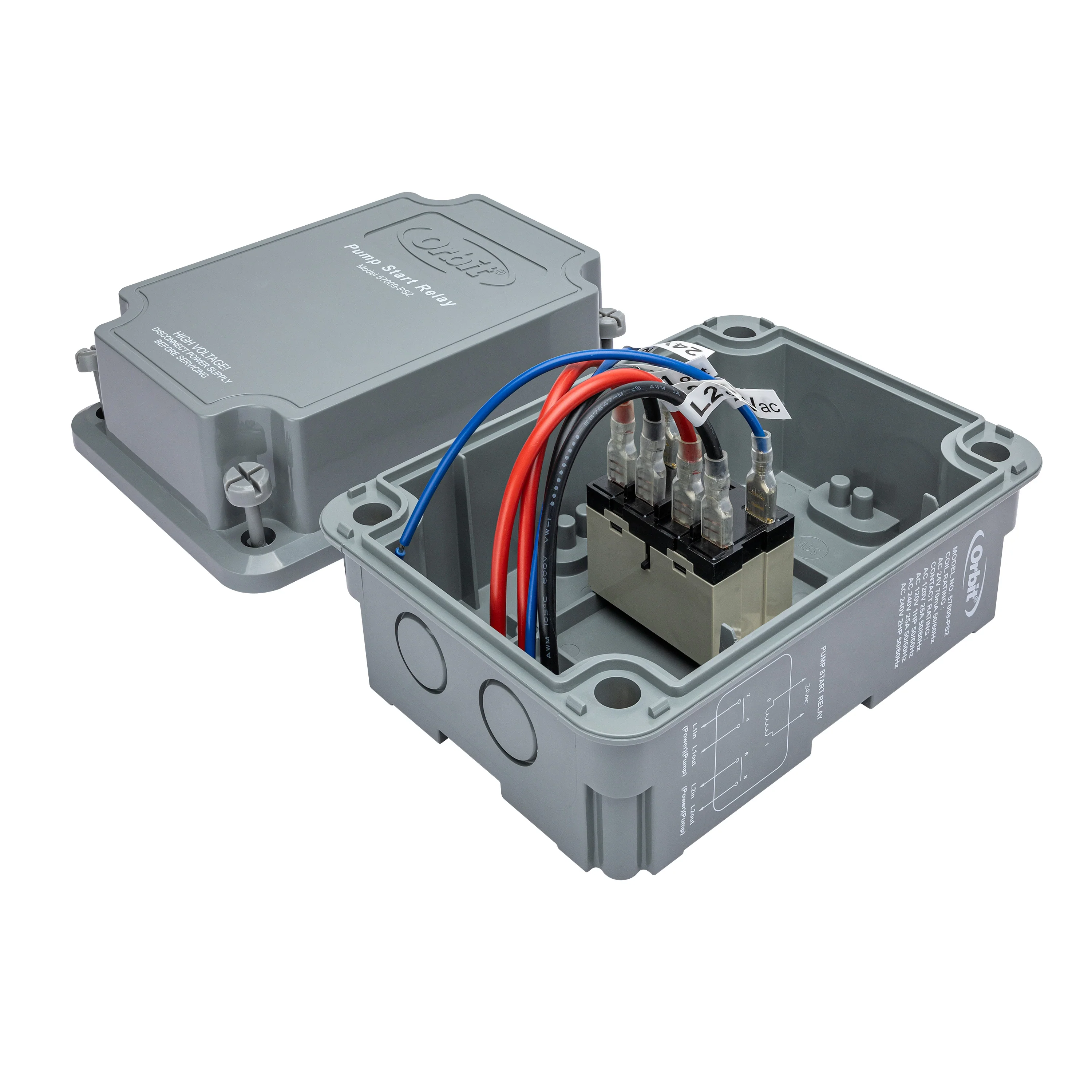 2 HP Irrigation Pump Start Relay for Sprinkler Controllers 57009 - Image 4