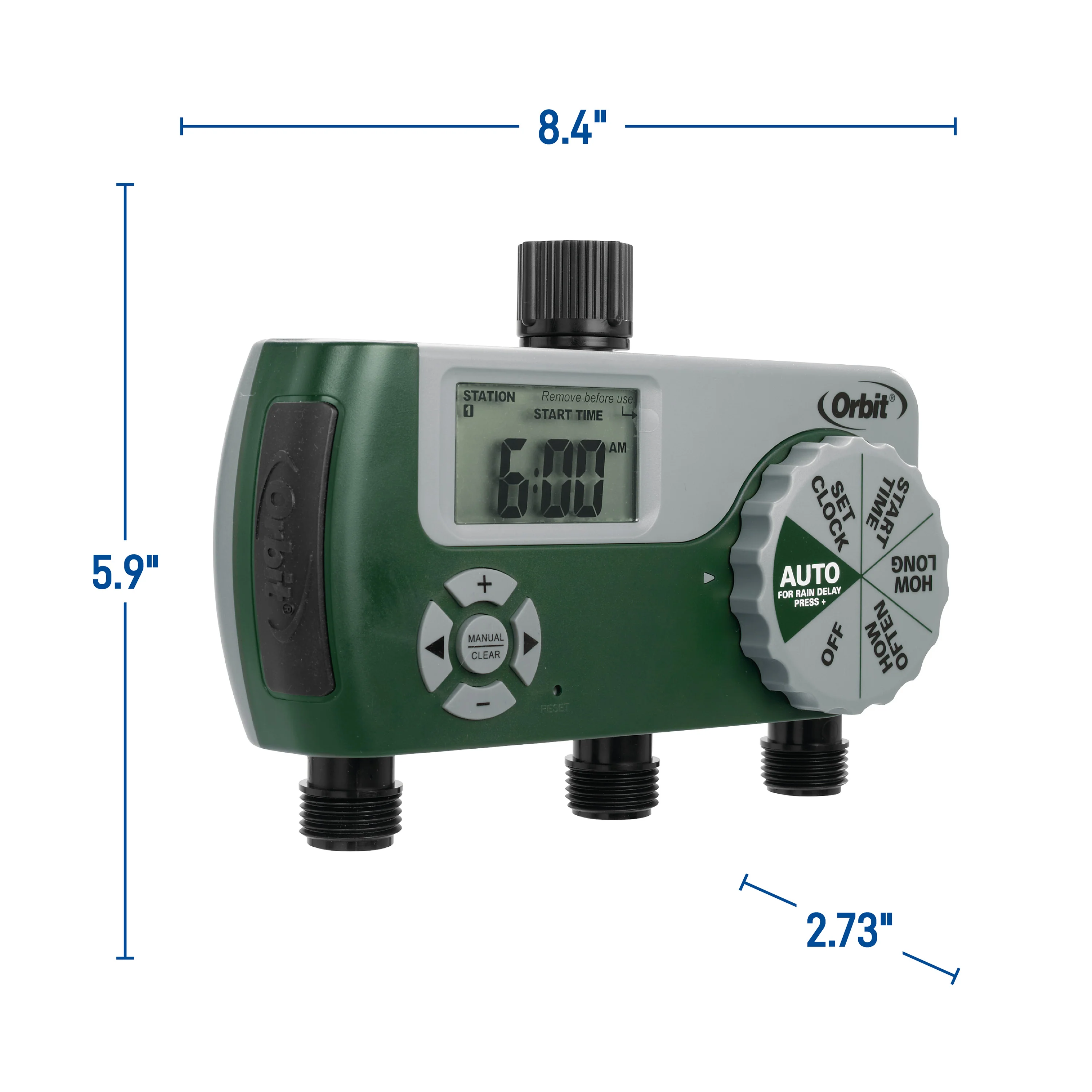 3-Outlet Hose Watering Timer 56082 - Image 11