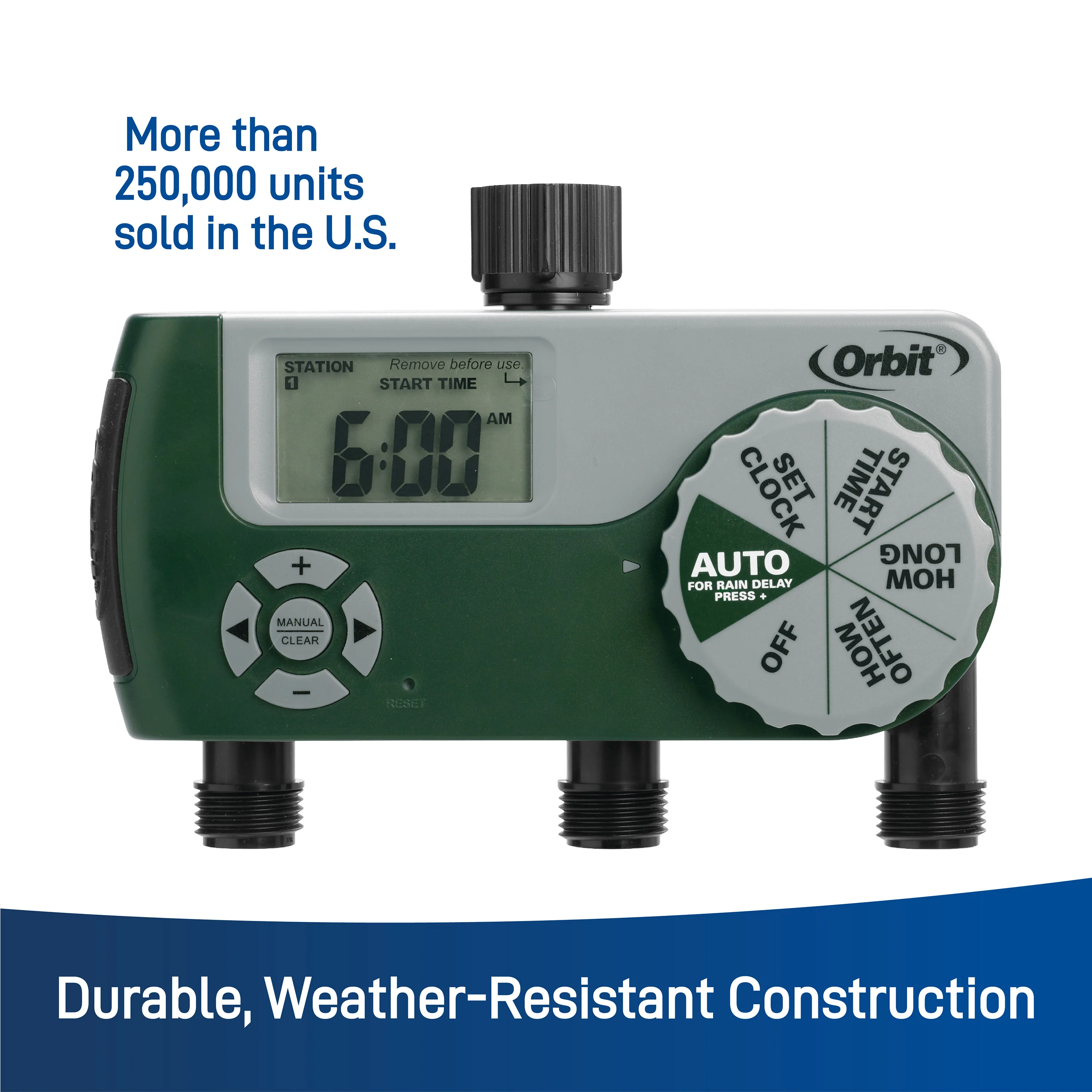 3-Outlet Hose Watering Timer 56082 - Image 4
