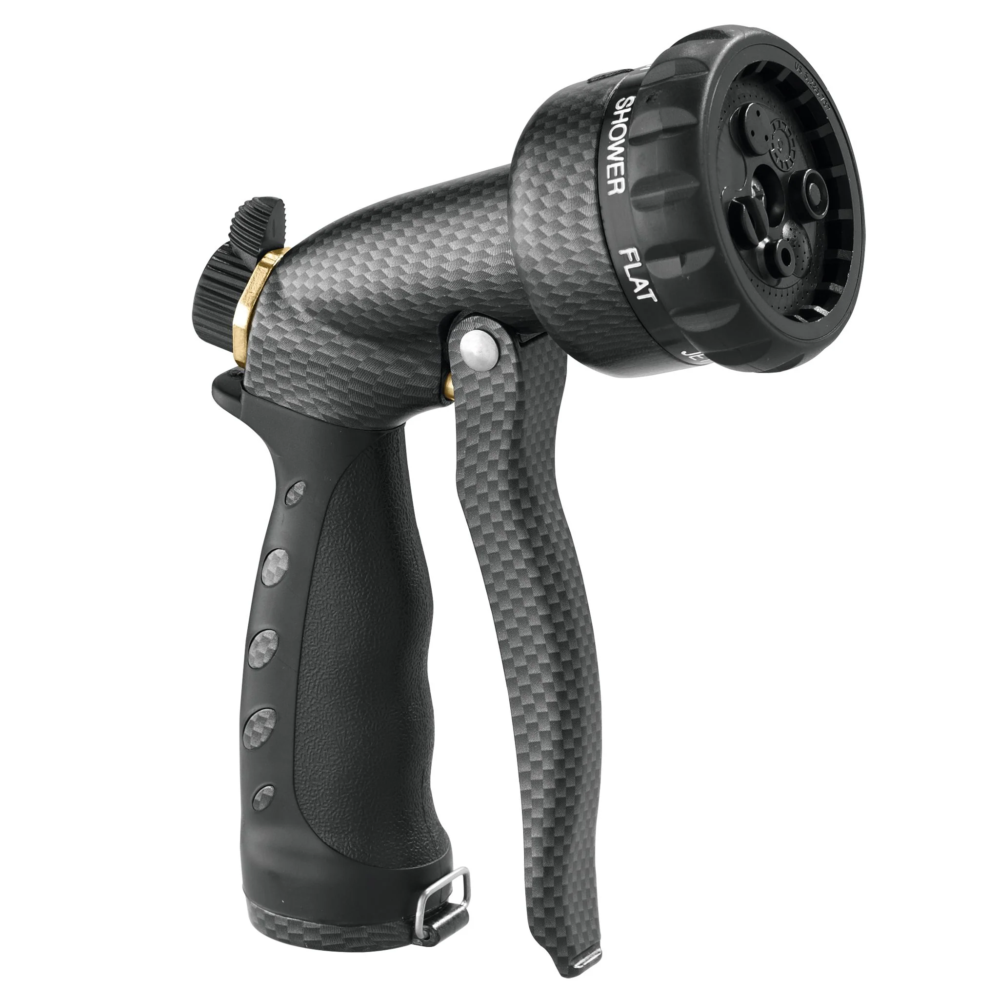 7-Pattern Zinc Front Trigger Nozzle, Graphite 56974