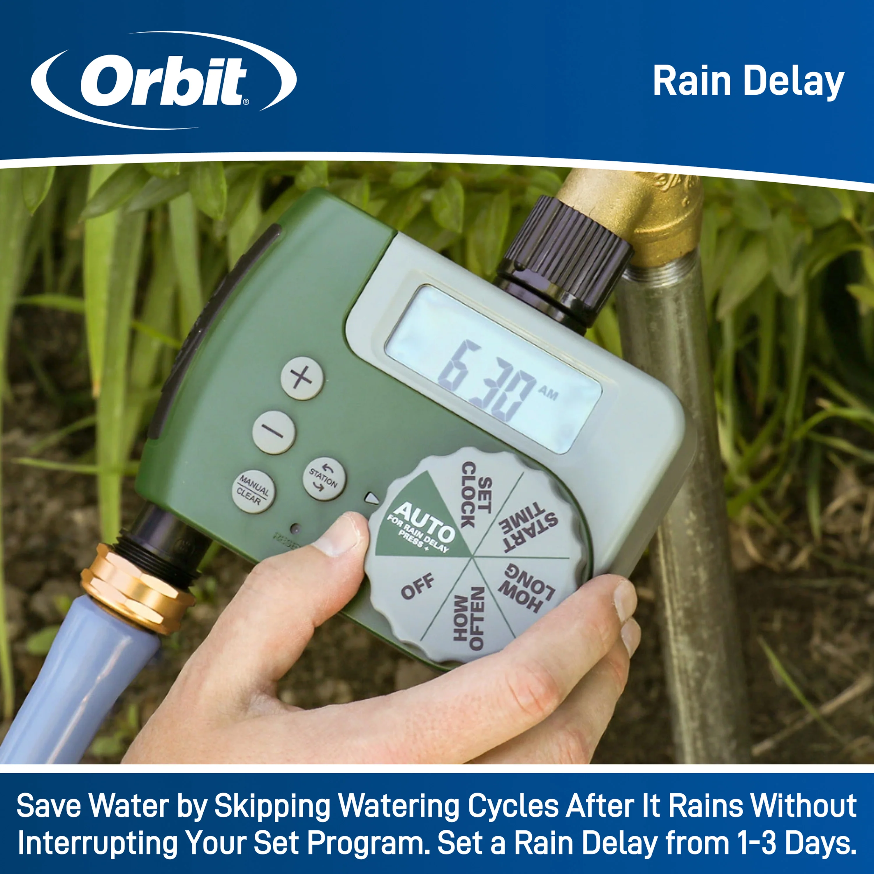 Digital 2 Outlet Hose Faucet Timer 58910 - Image 7