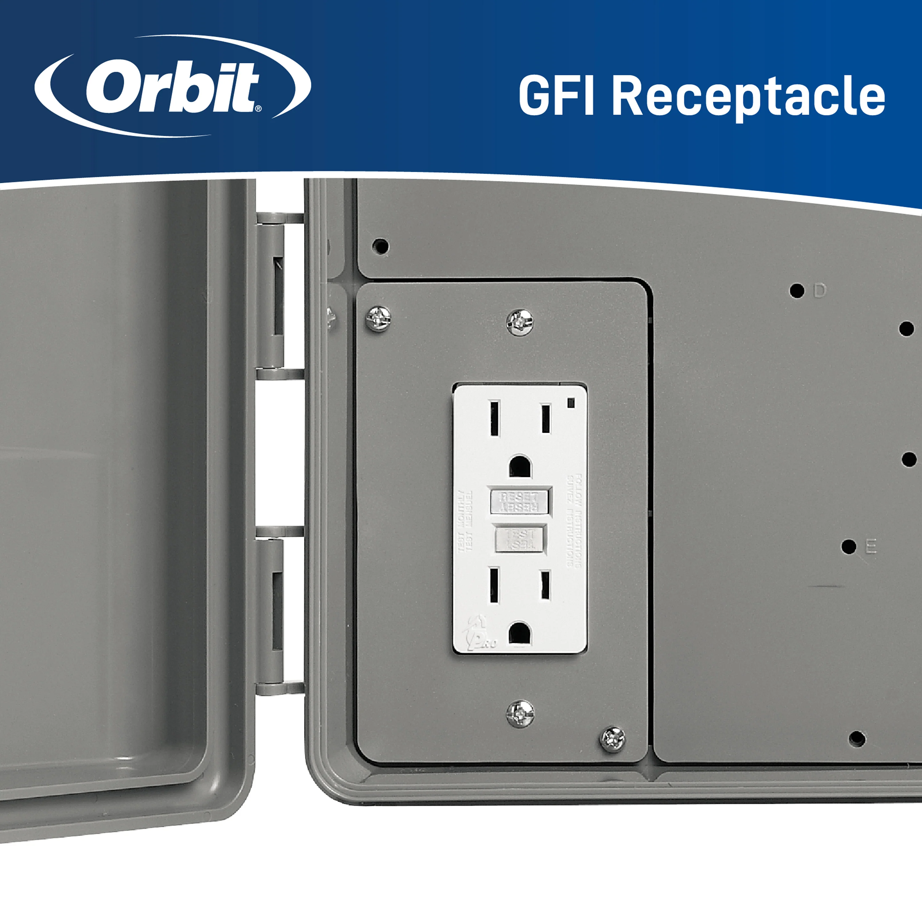 Outdoor Sprinkler Controller Cabinet with GFCI 57095 - Image 3