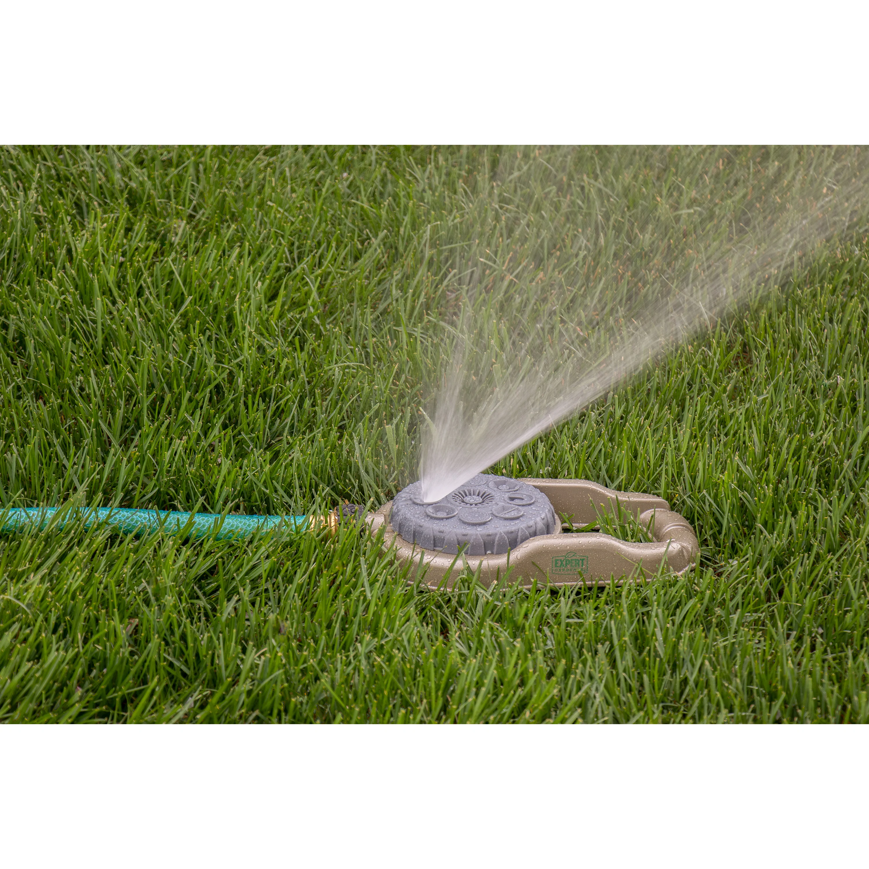 Metal 8-Pattern Lawn Sprinkler on Weighted Base | 28515 - Image 12