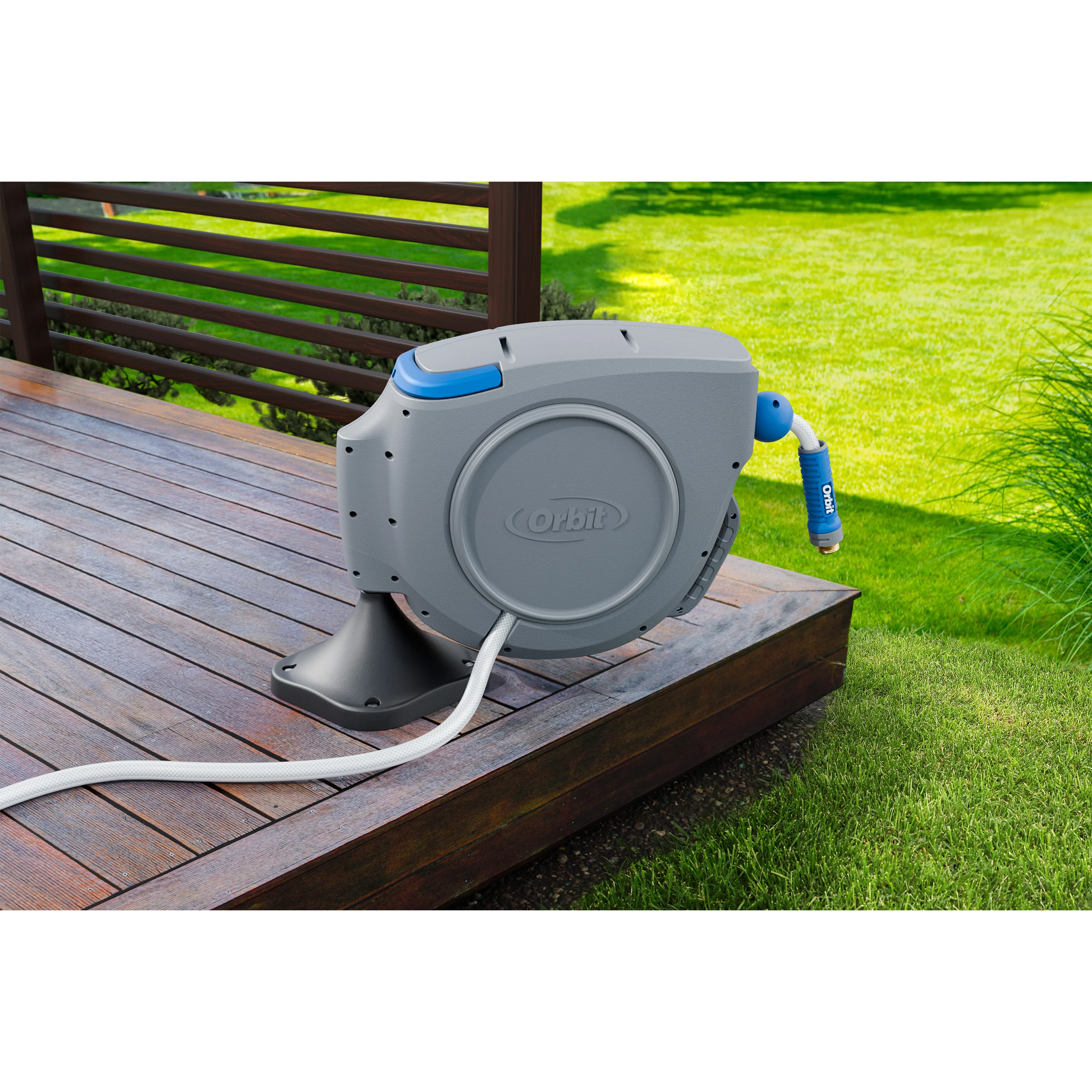 Retractable Hose Reel Ground Mount Base 22541 - Image 4