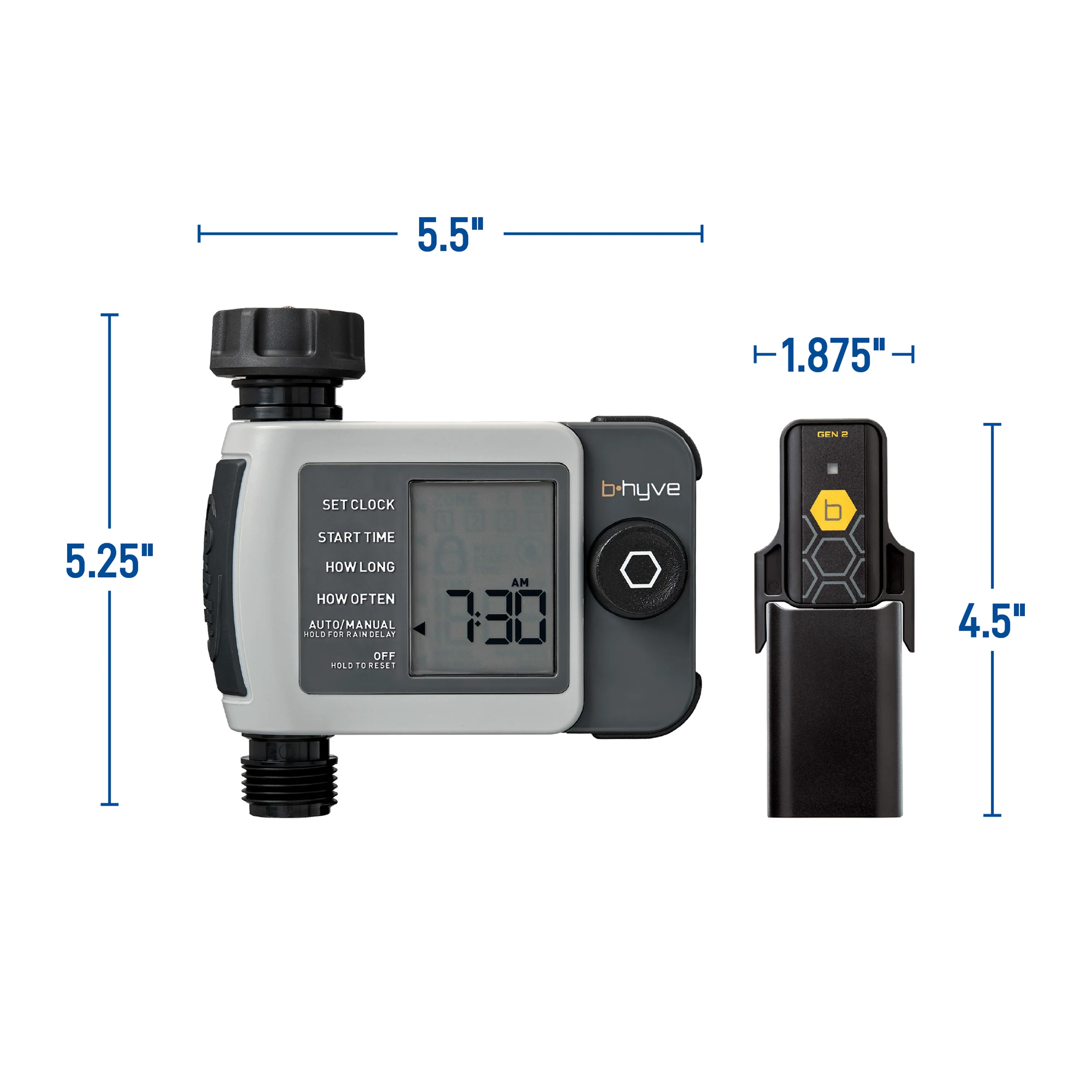 B-hyve XD Bluetooth 1-Outlet Hose Faucet Timer w/Hub | 24516 - Image 10