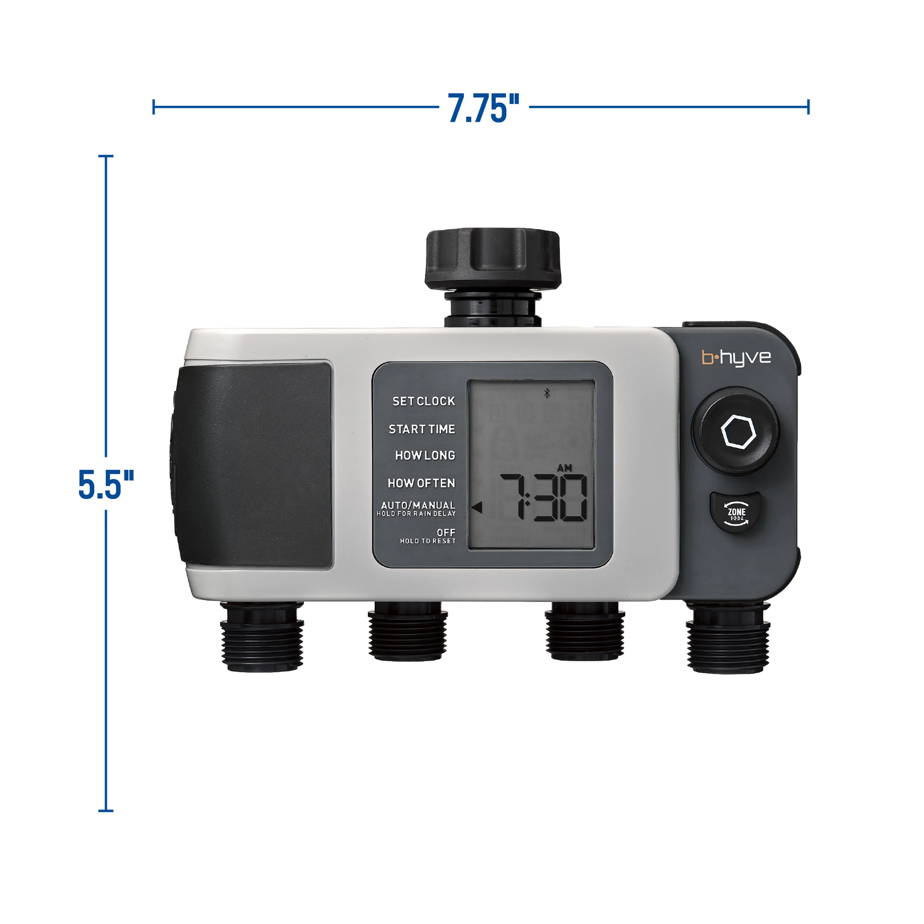 B-hyve XD Bluetooth 4-Outlet Hose Faucet Timer | 24634 - Image 12