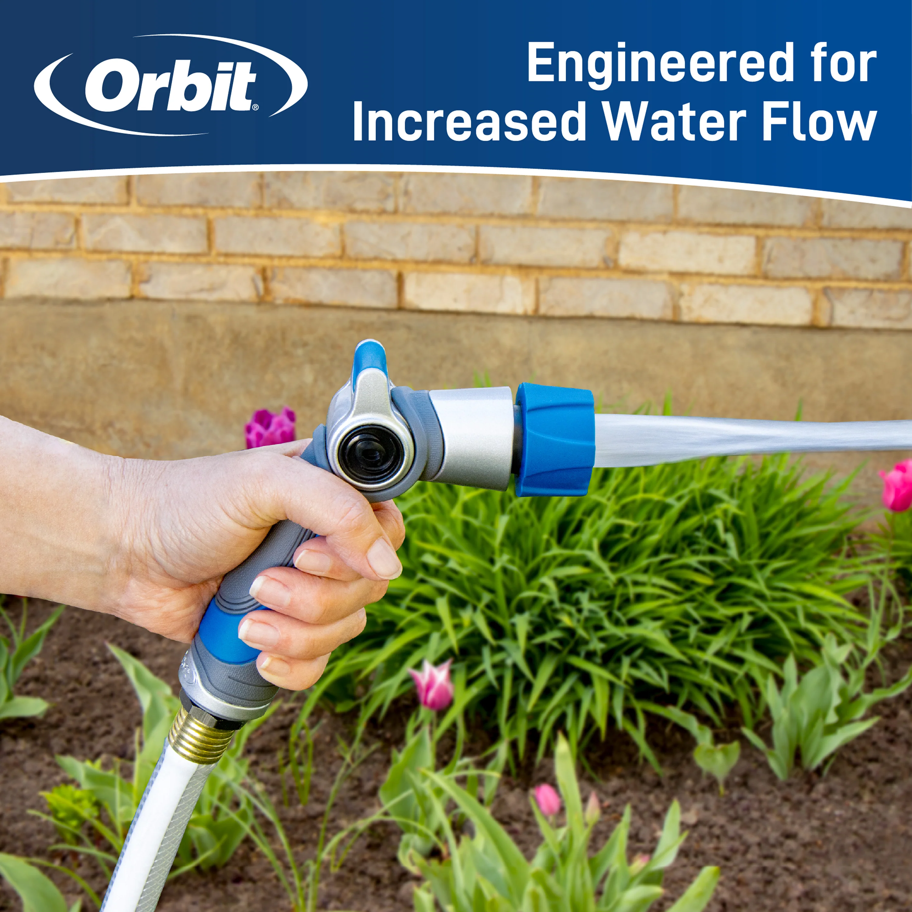 Orbit Elevated Adjustable Thumb Control Nozzle 28273 - Image 4