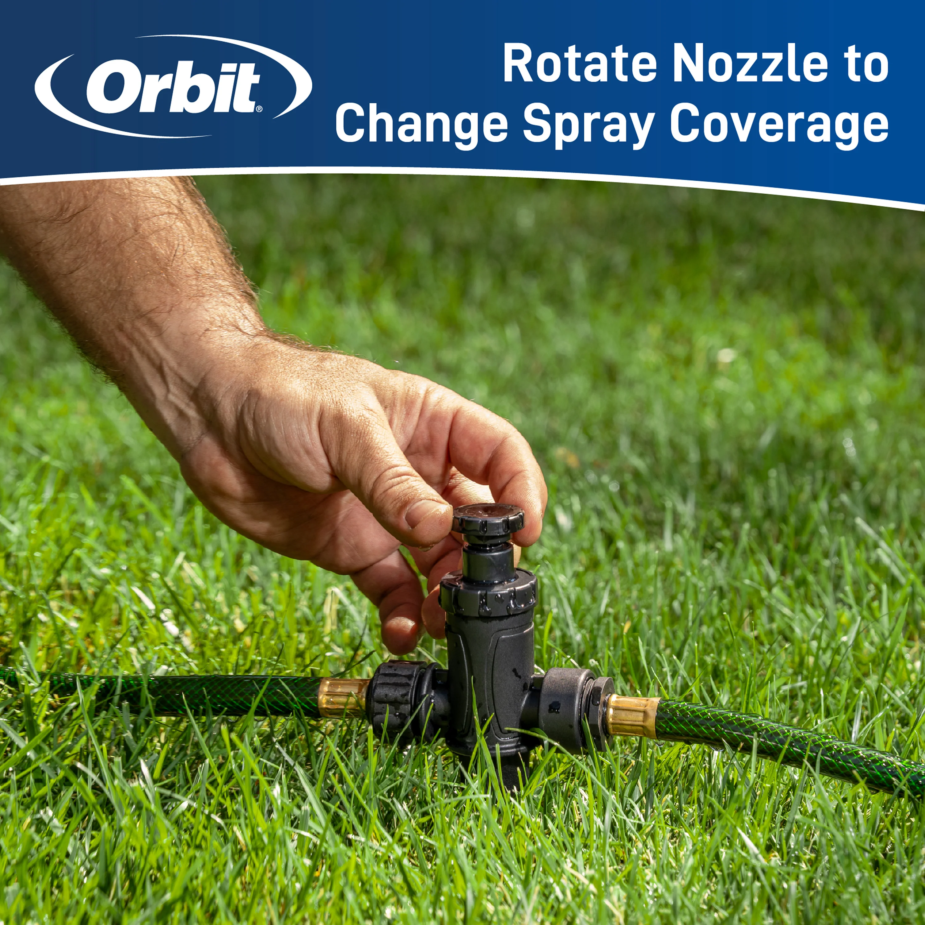 Adjustable Pattern Spot Sprinkler on Spike 29807 - Image 3