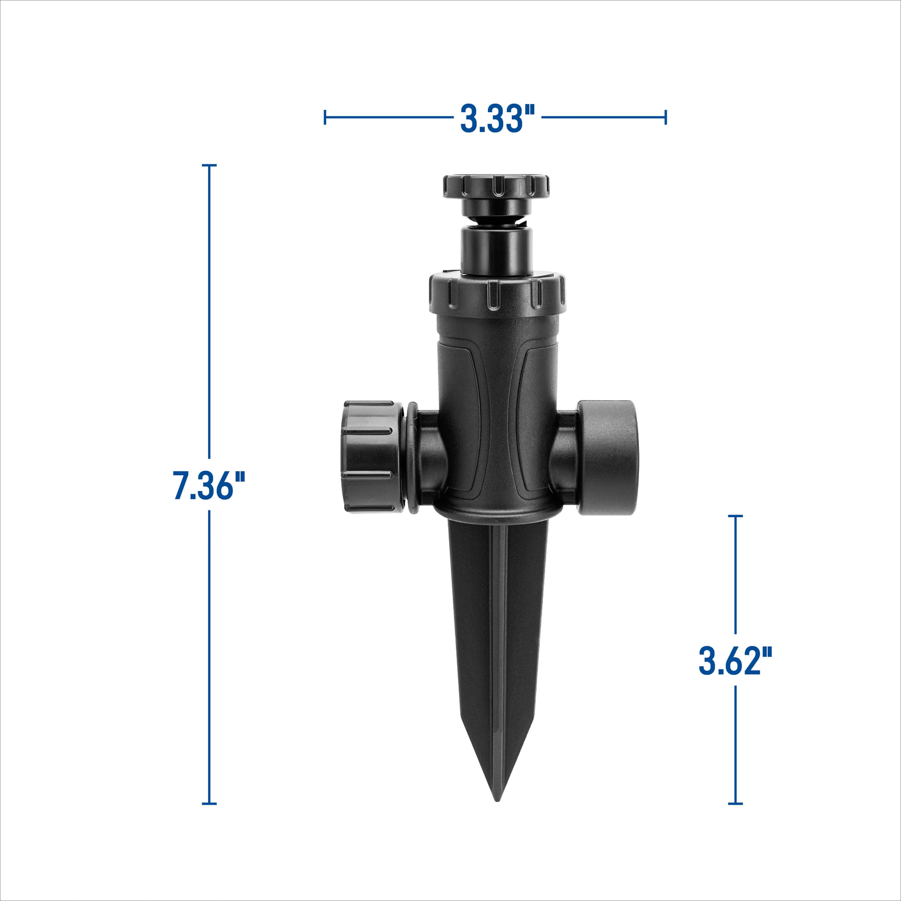 Adjustable Pattern Spot Sprinkler on Spike 29807 - Image 8