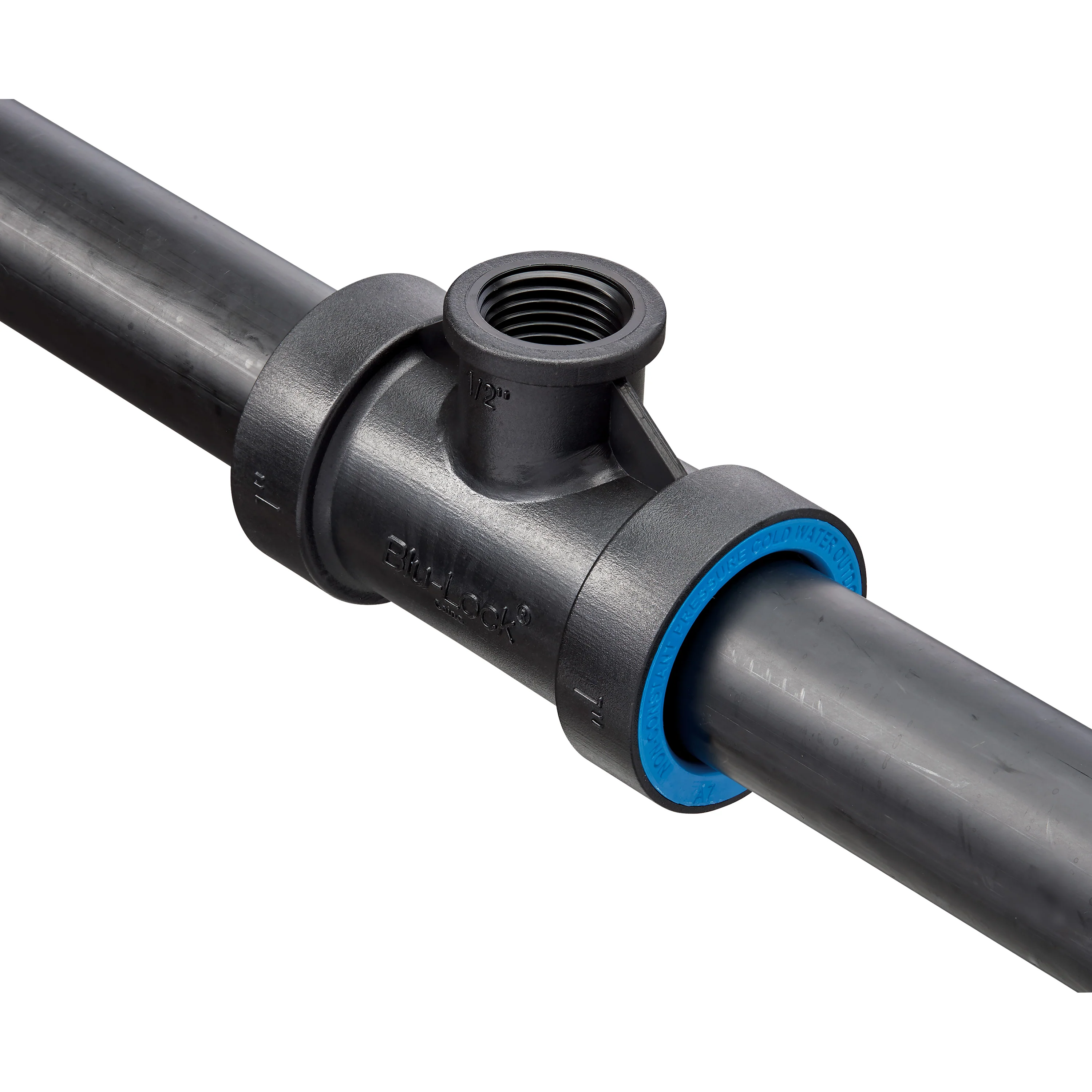 1" Blu-Lock x 1/2" FPT Reducing Tee 31671 - Image 3