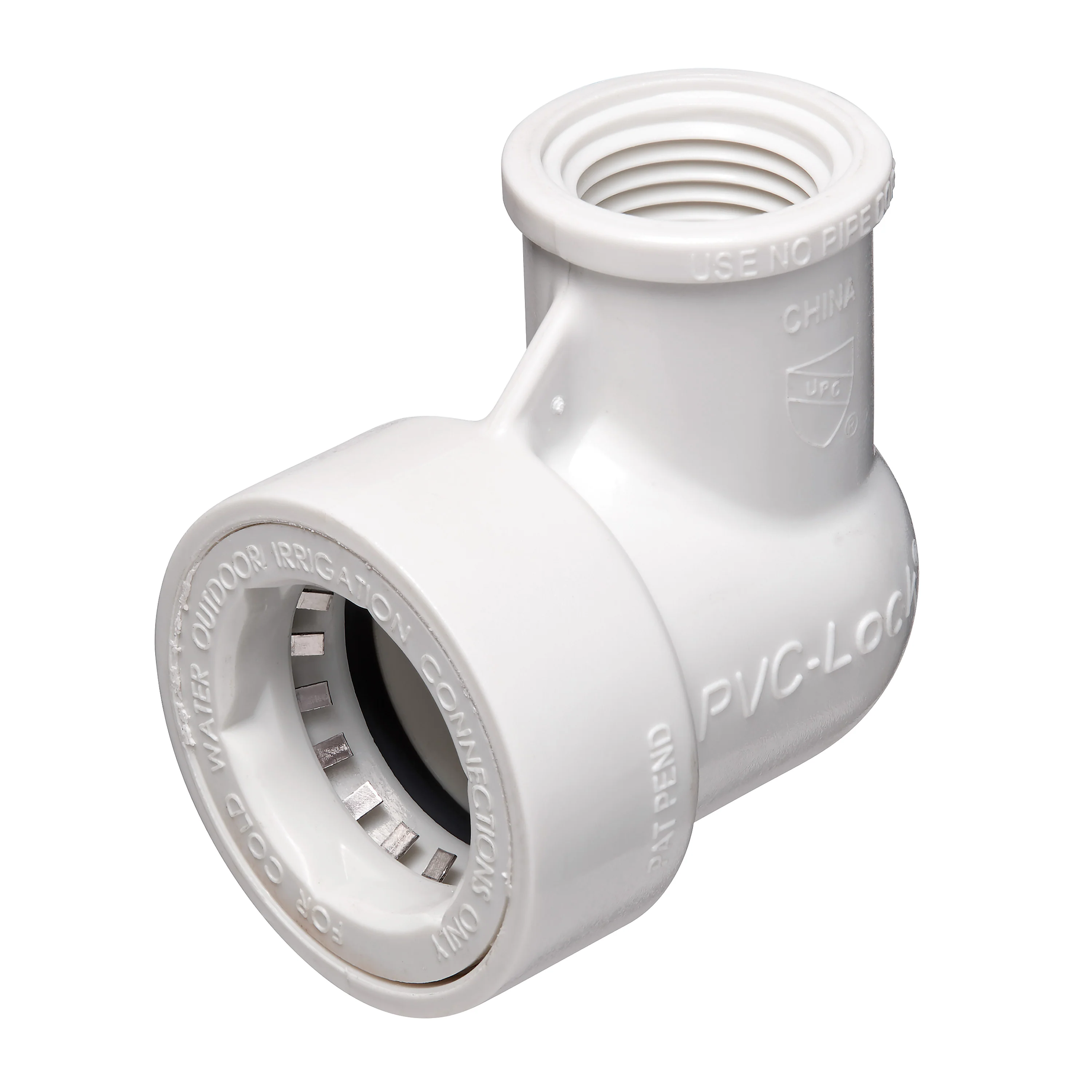 3/4" PVC-Lock x 1/2" FPT Reducing Elbow 34775