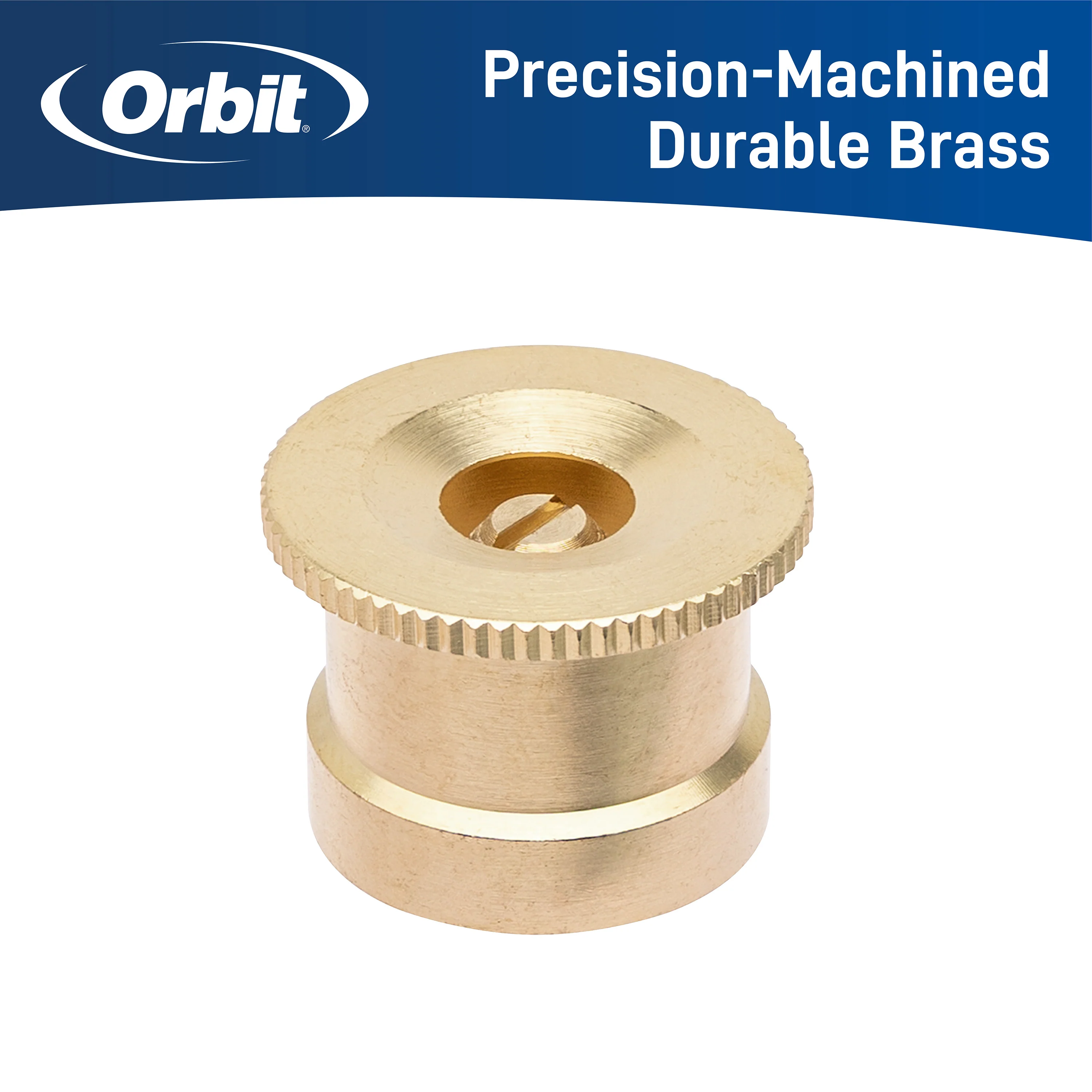15 ft. Brass Full Pattern Spray Sprinkler Nozzle 53247 - Image 5
