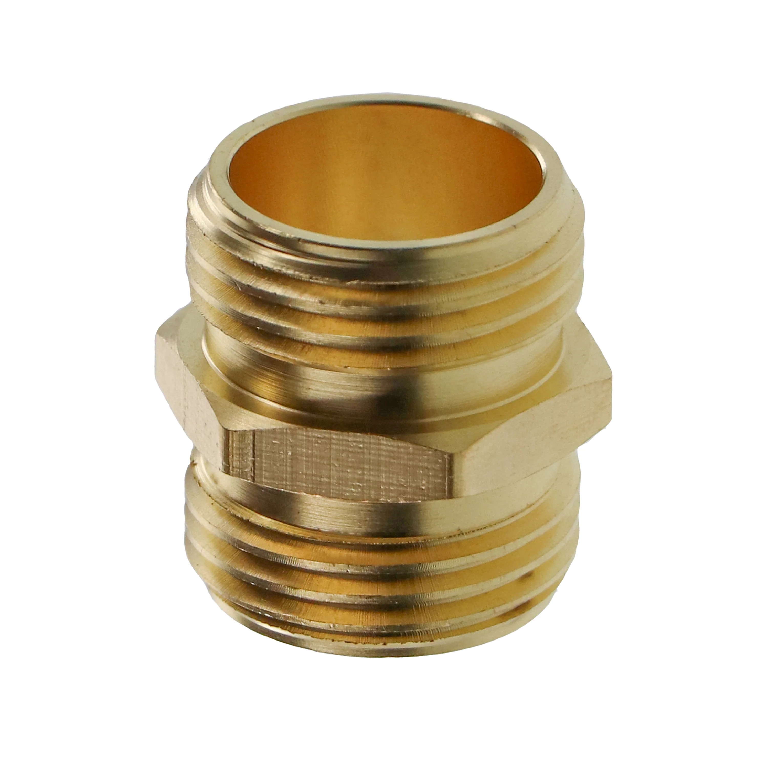 3/4" MHT Brass Hex Nipple 53259 - Image 2