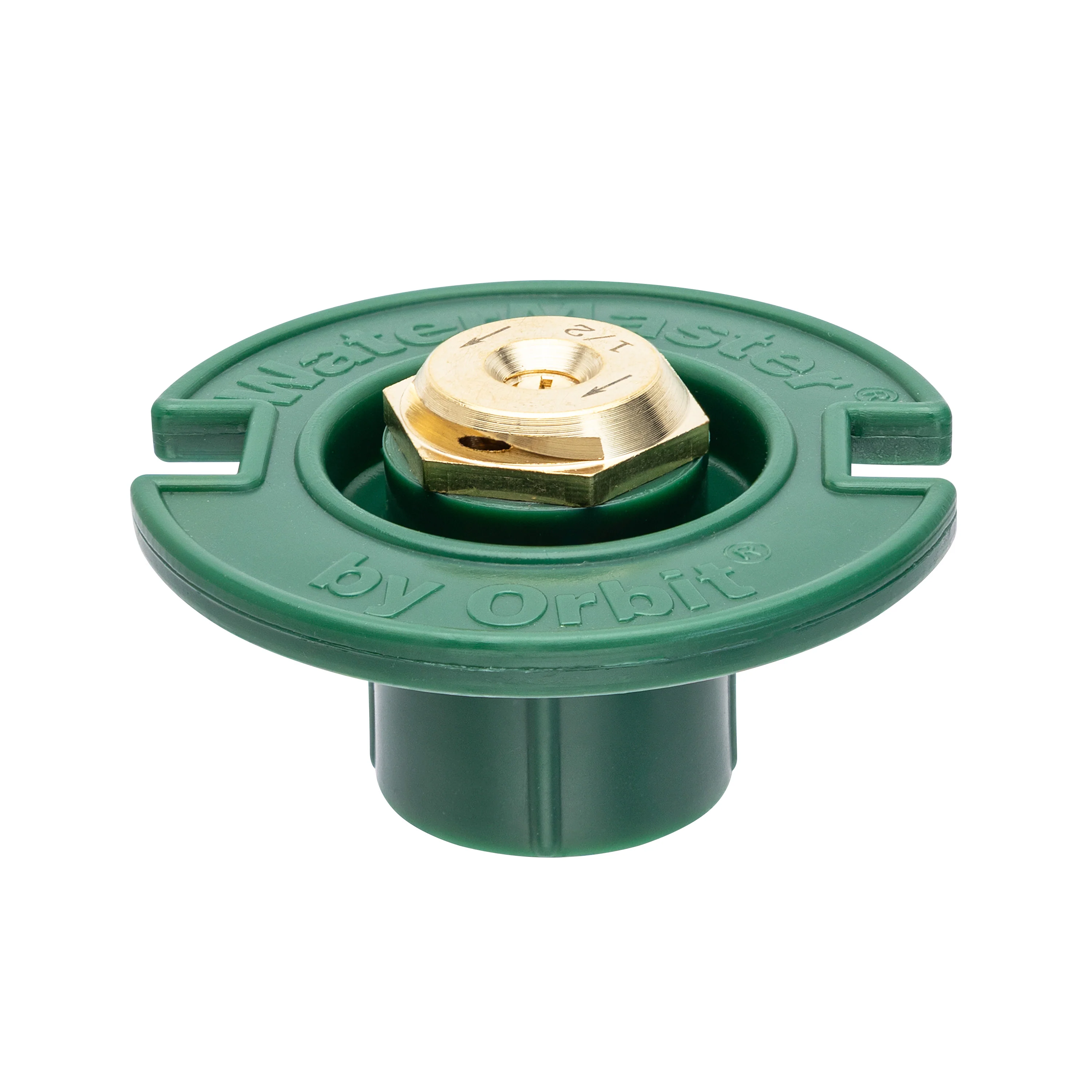 Plastic Flush Head w/Brass Half Pattern Nozzle 54025