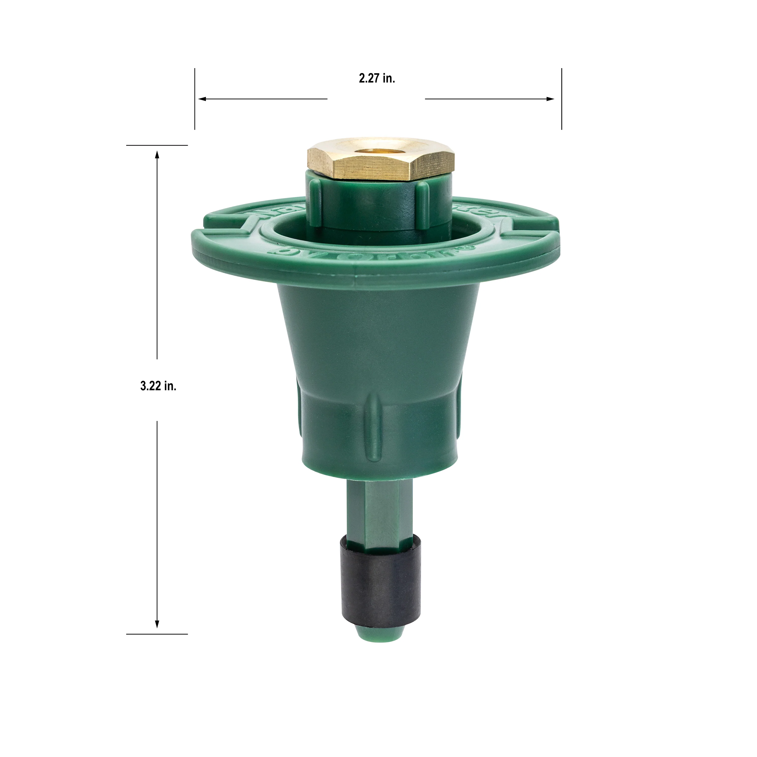 Plastic Pop-Up Flush Head w/Brass Full Pattern Nozzle 54027 - Image 8
