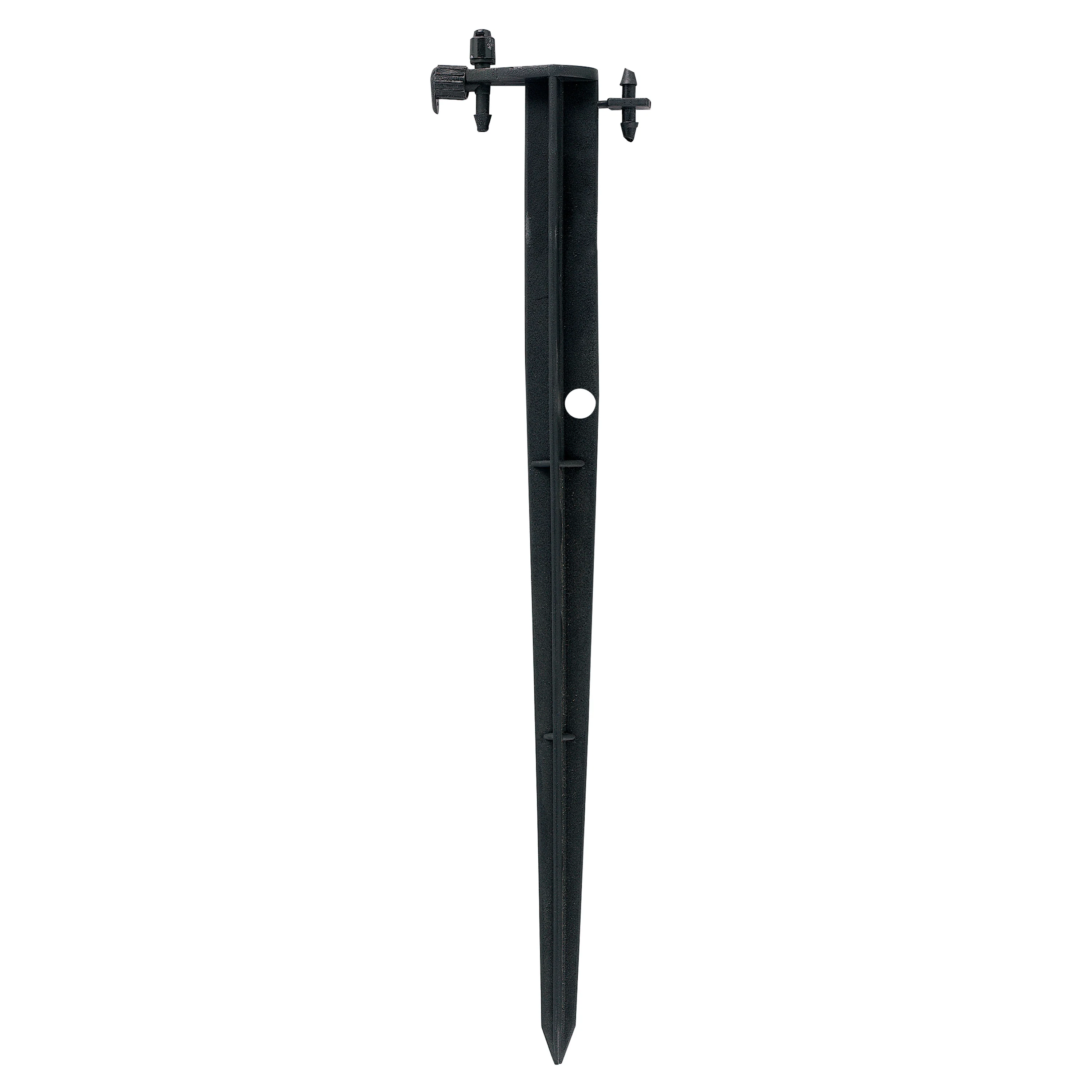 1/4" Barb Micro-Sprinkler Ctr Strip Pattern on 12" Stake | 67135