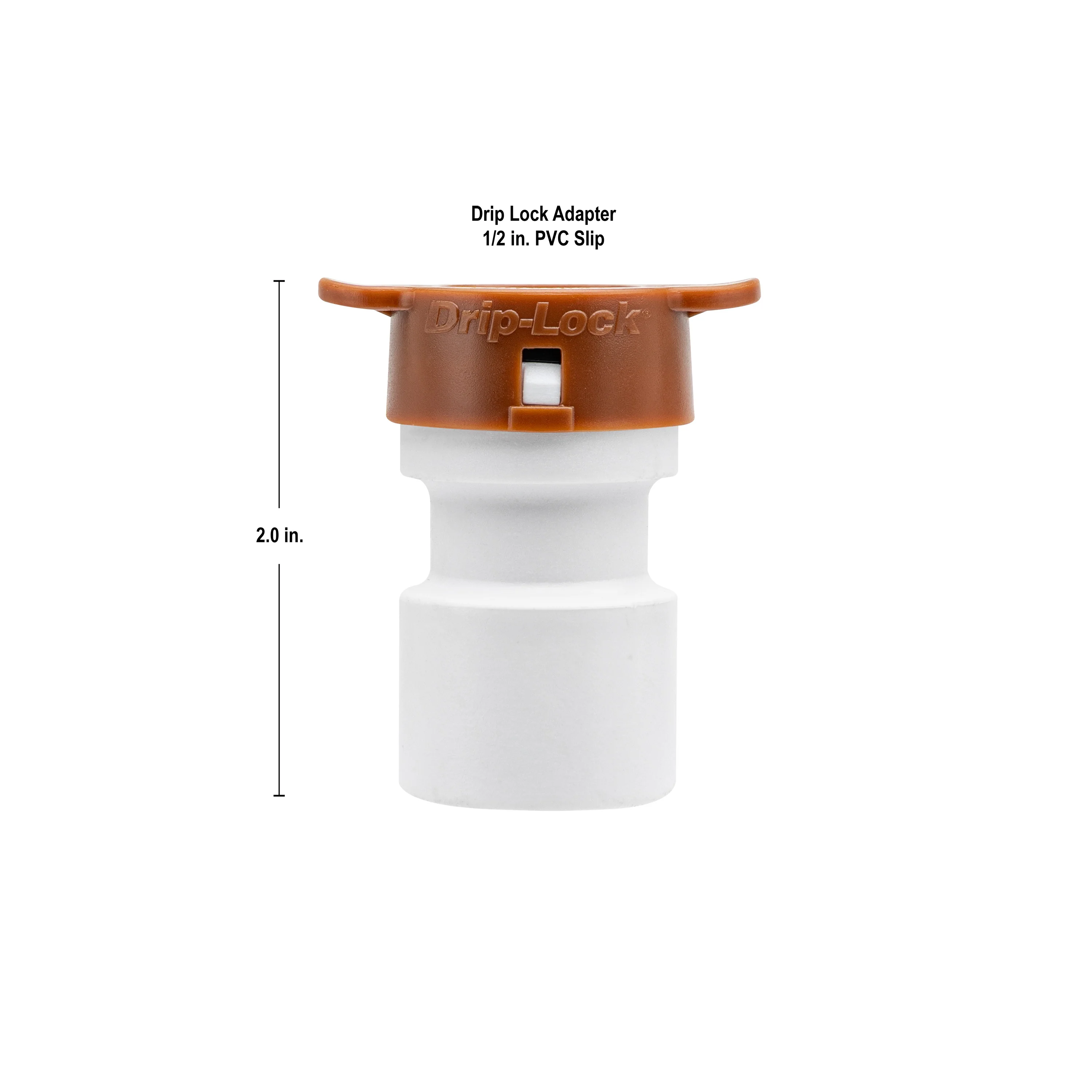 1/2" PVC Slip x Drip-Lock Adapter 67449 - Image 4