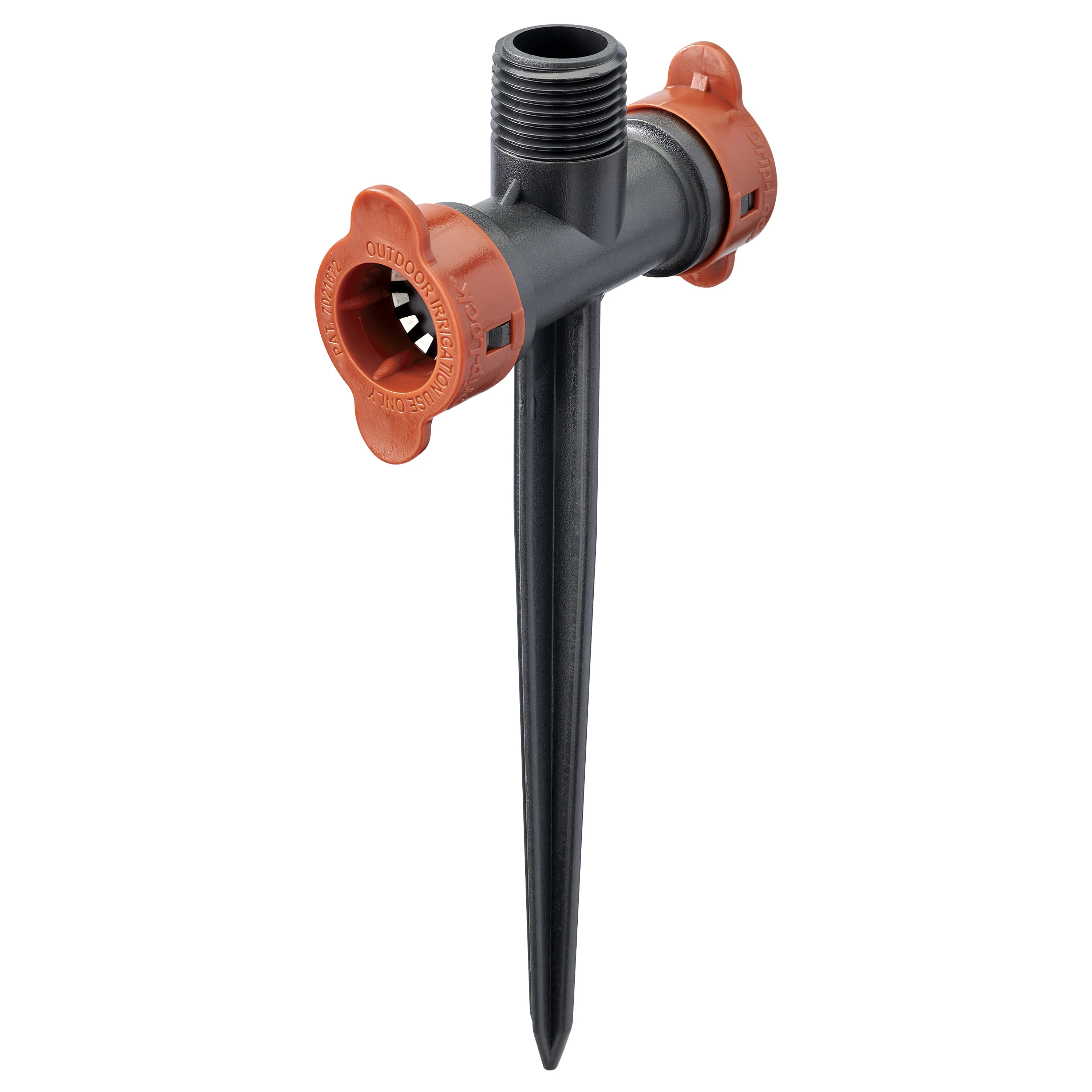 1/2" MPT x 1/2" Drip-Lock x 8" Inline Stake 67991 - Image 3