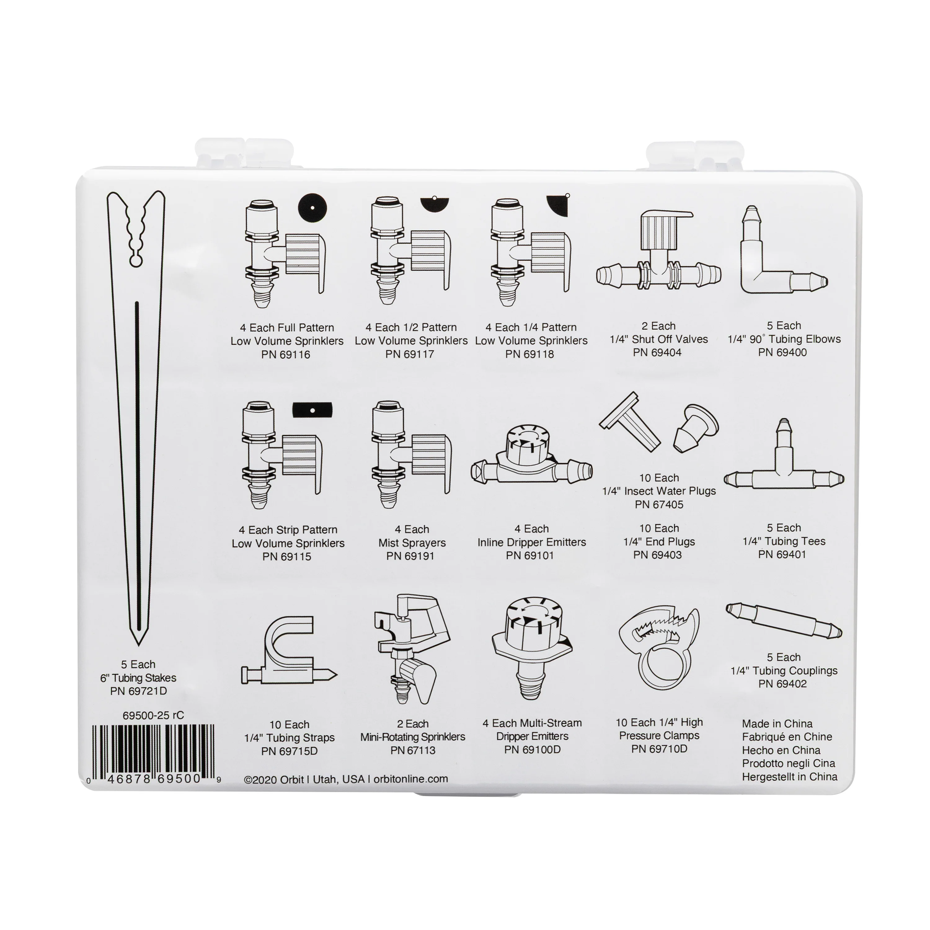 92-pc Essential Drip Parts Assortment 69500 - Image 3