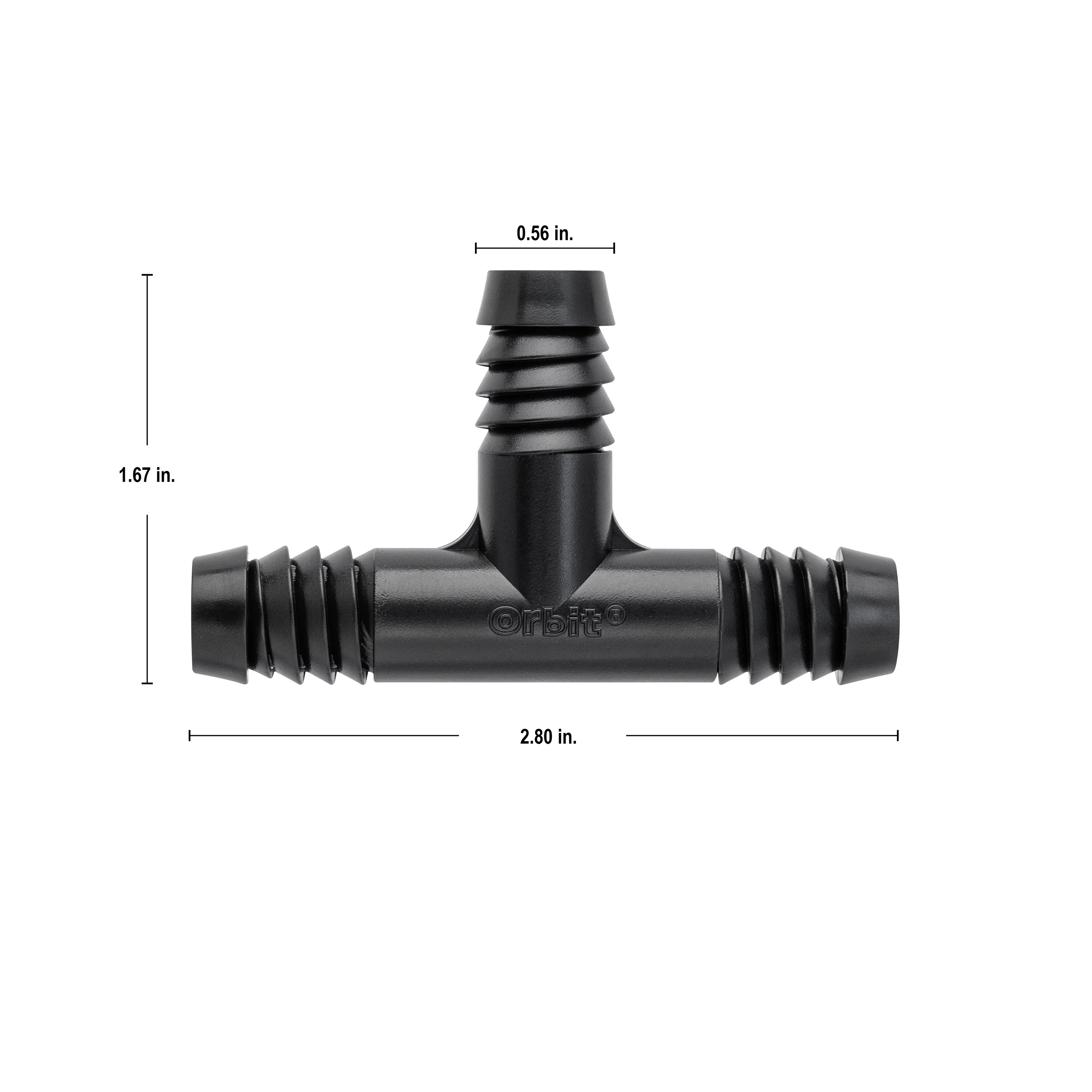 1/2" Barb Riser Flex Pipe Tee 94350 - Image 5