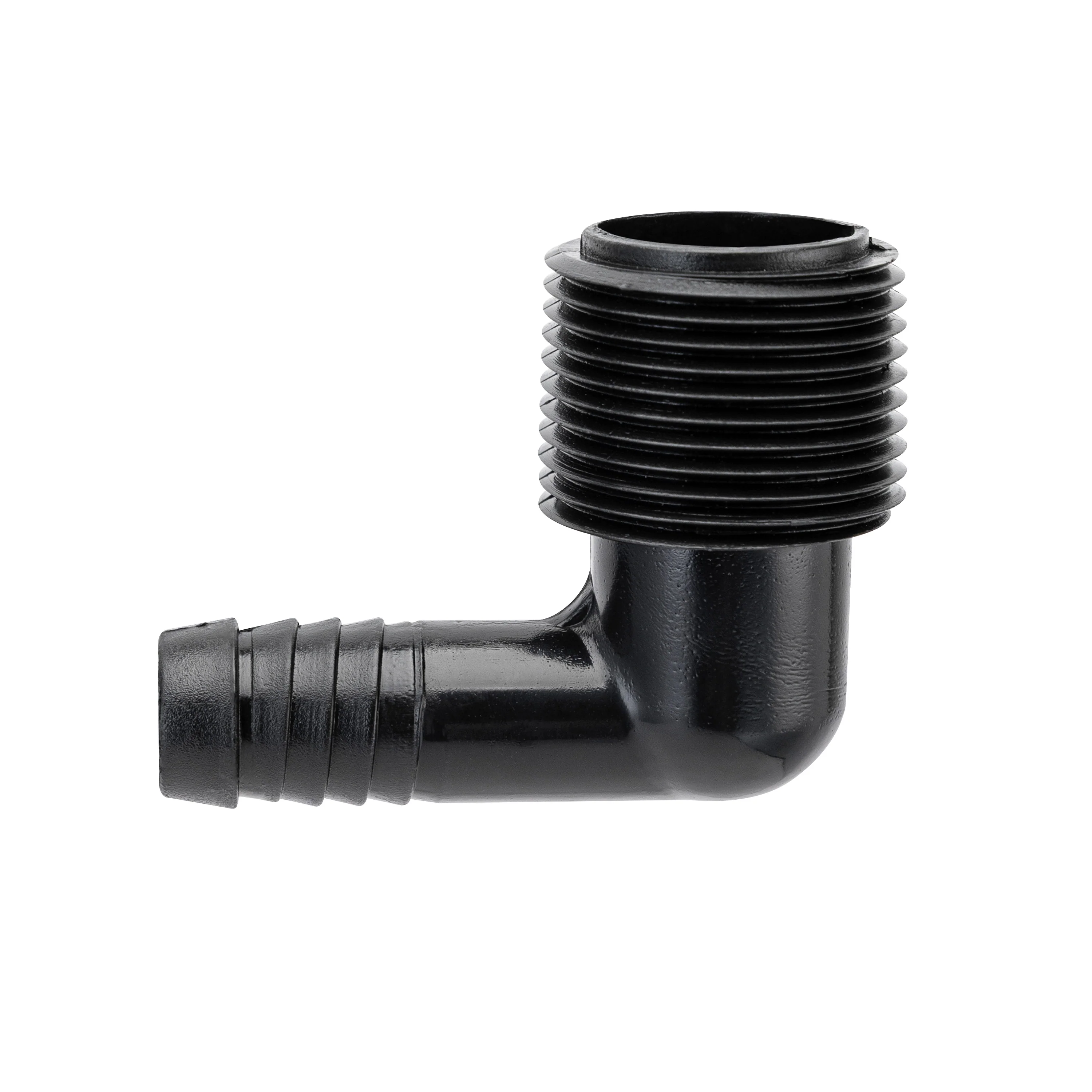 3/4" MPT x 1/2" Barb Riser Flex Pipe Elbow 94360