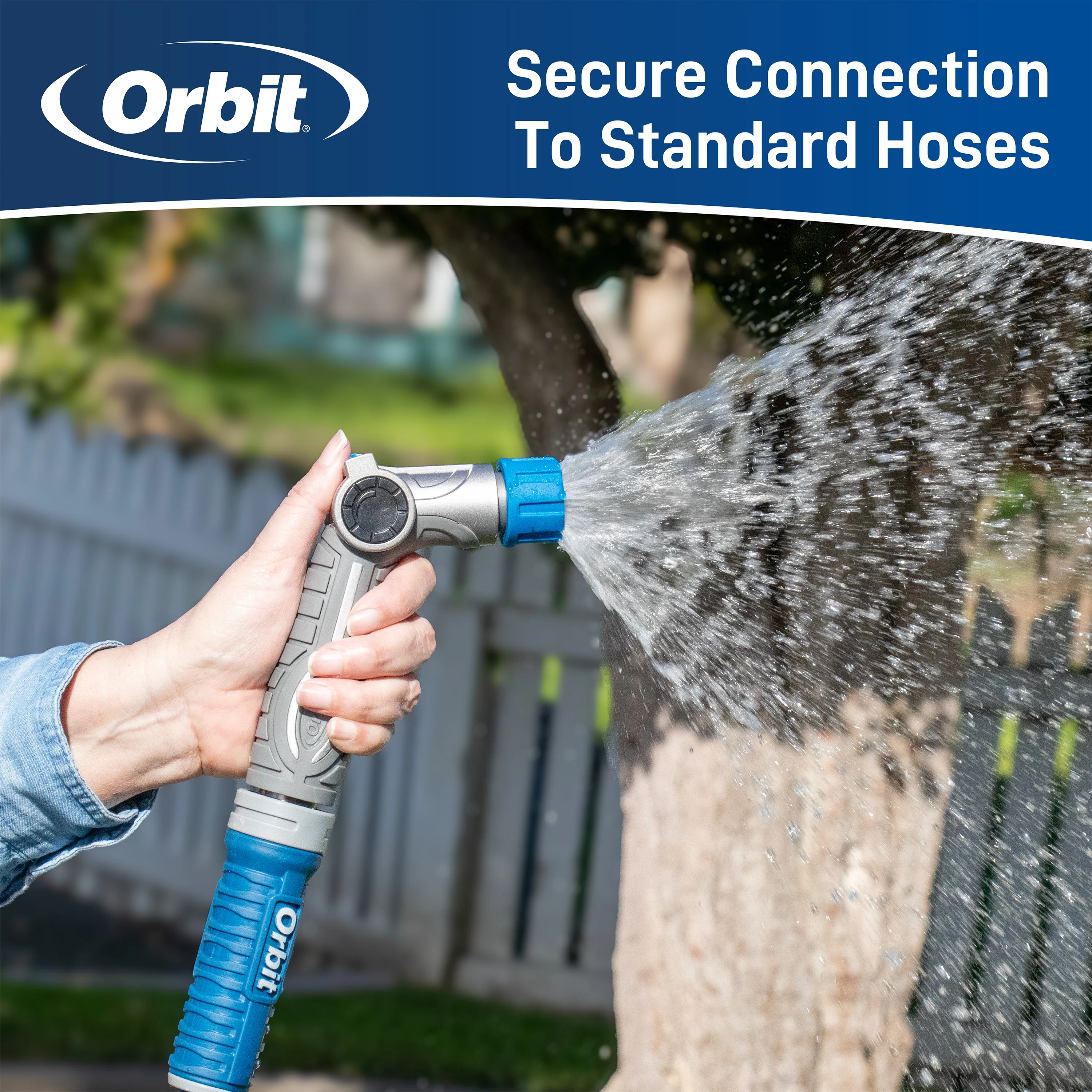 Orbit Adjustable Heavy-Duty Metal Thumb Control Nozzle 26481 - Image 3