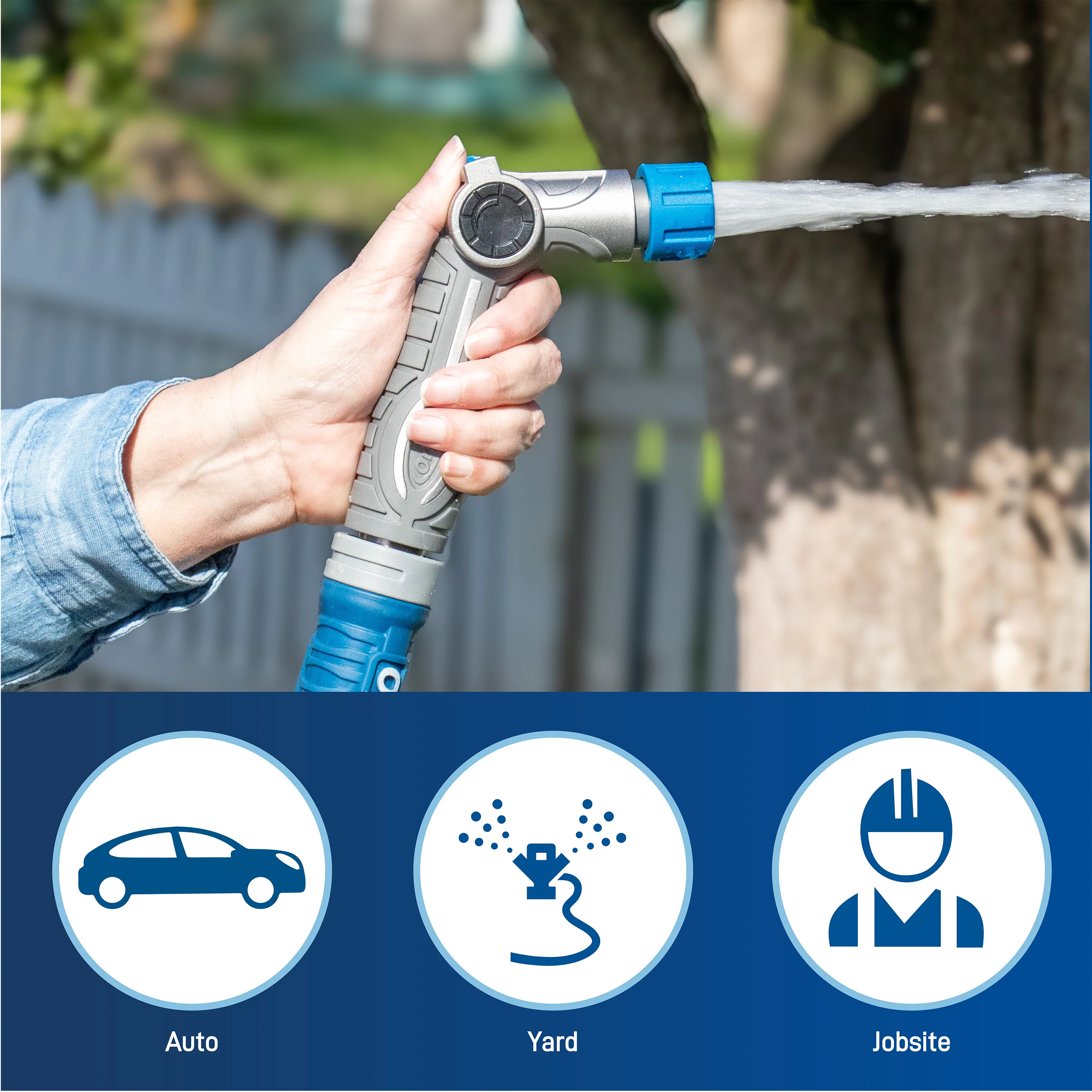 Orbit Adjustable Heavy-Duty Metal Thumb Control Nozzle 26481 - Image 4