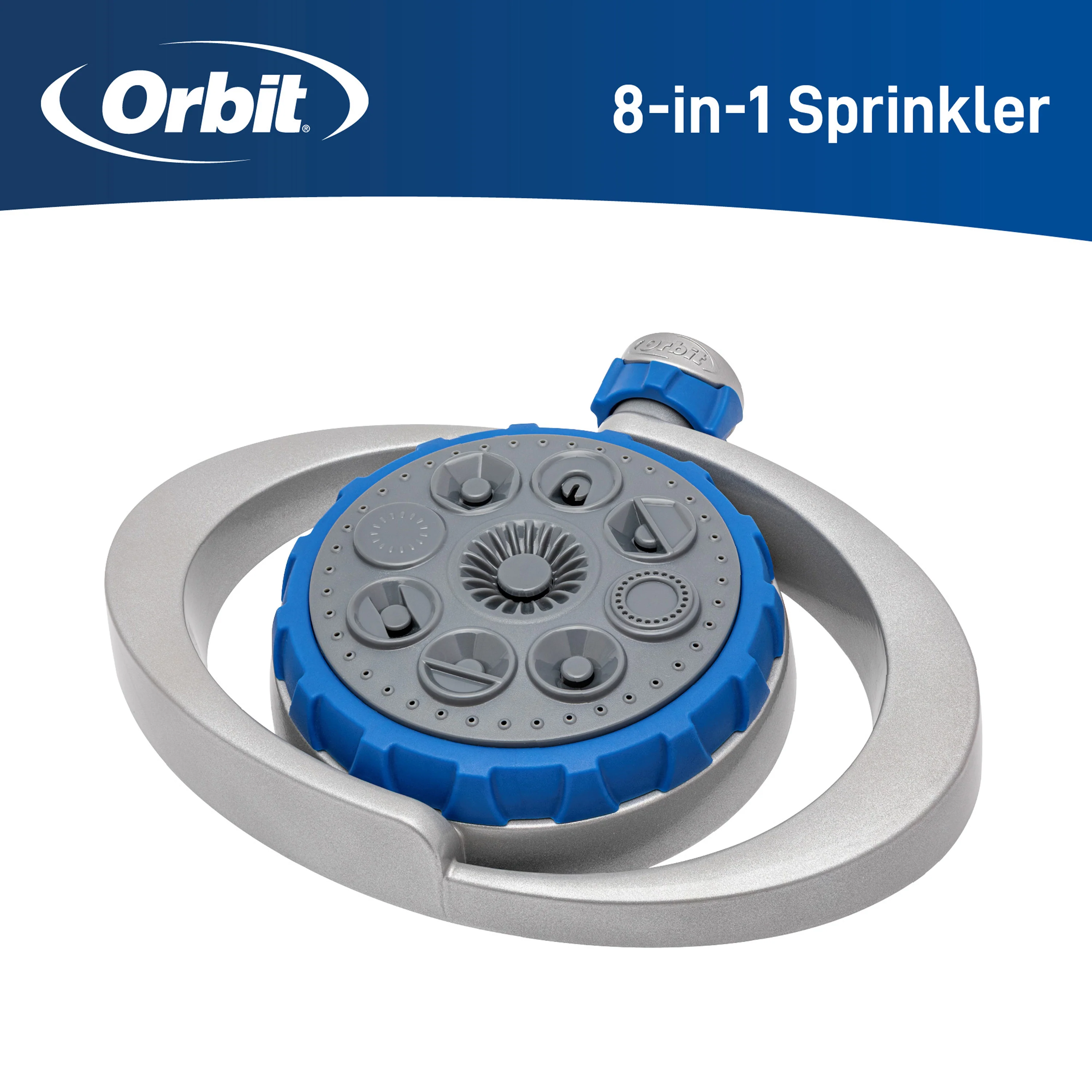 Orbit Elevated 8-Pattern Metal Turret Sprinkler 28252 - Image 4