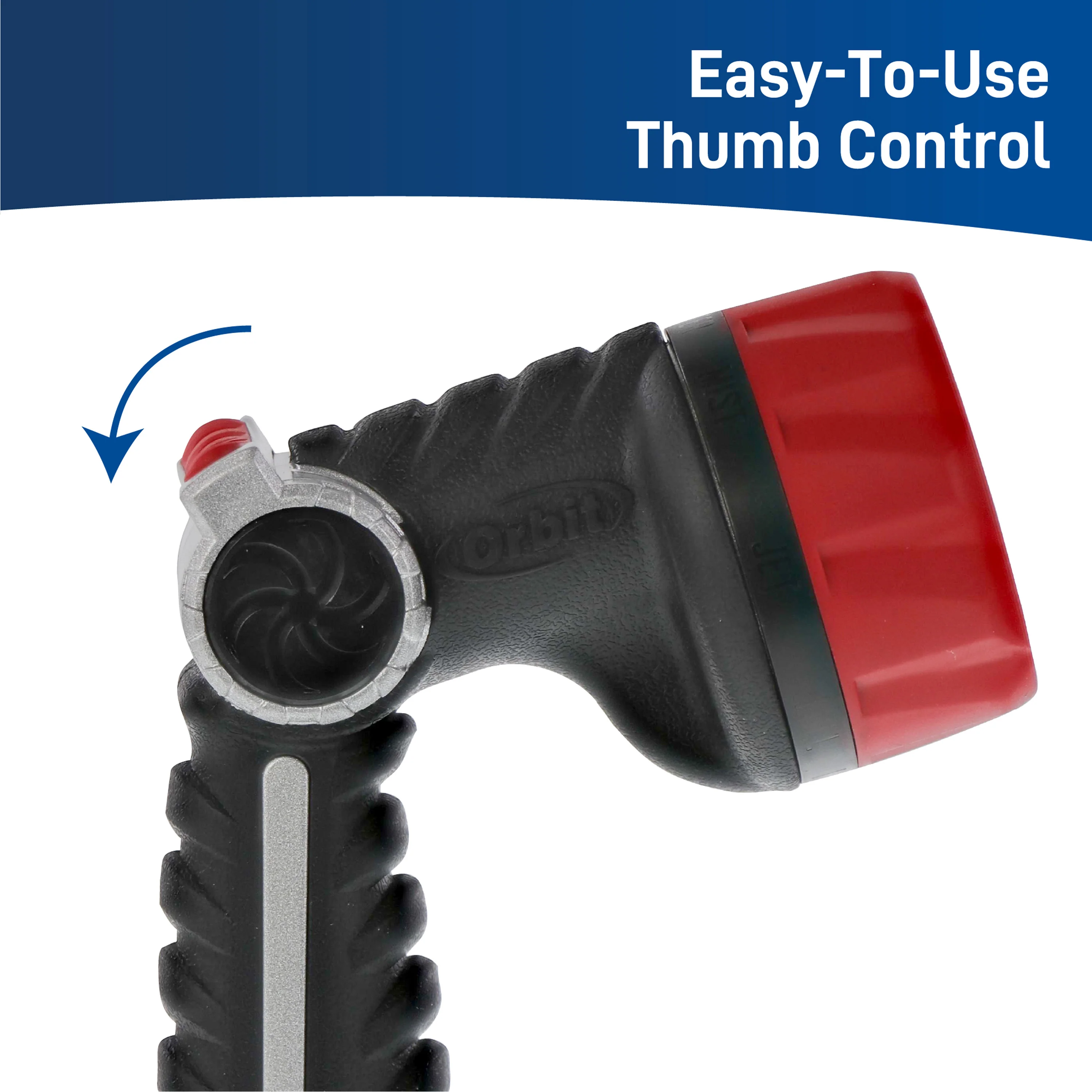 Pro Series 8-Pattern Thumb Control Nozzle 26812 - Image 6