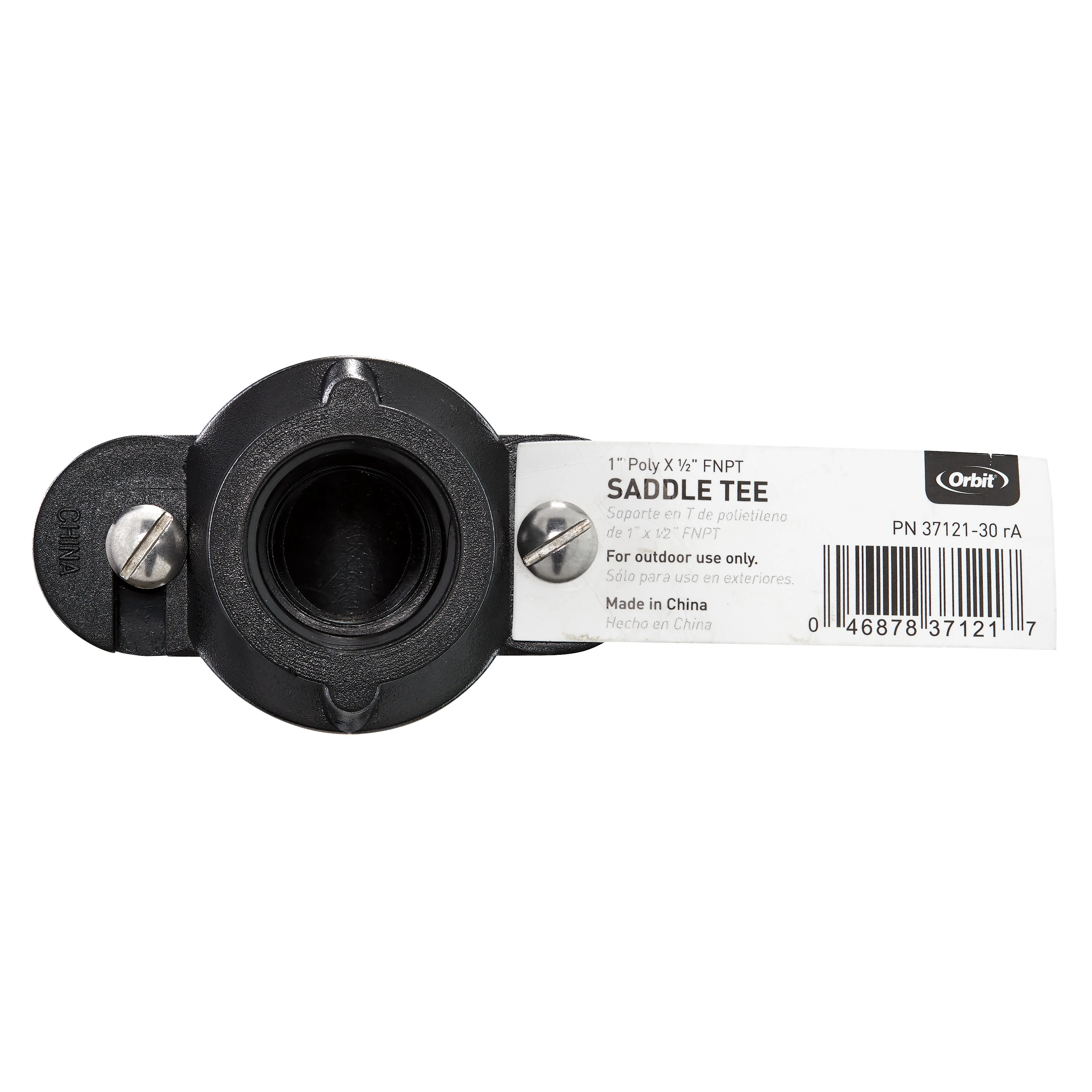 1" x 1/2" PVC Pipe Saddle Tee | 37121 - Image 5