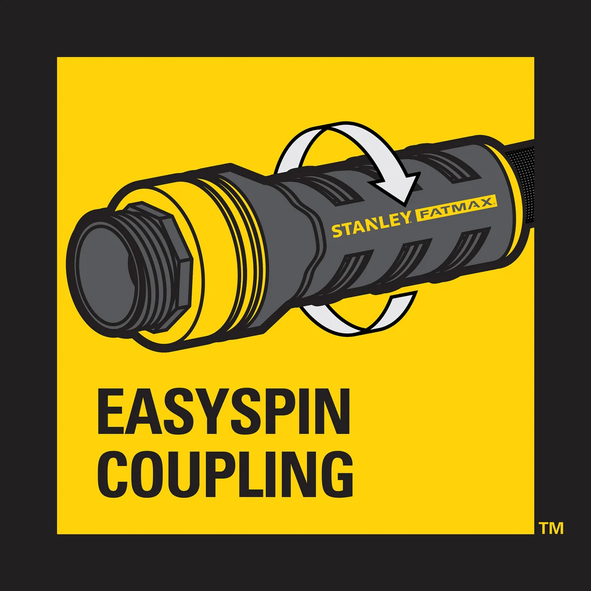 Stanley 100 ft x 5/8" Fabric Hose w/Swivel Coupling BDS90131 - Image 9