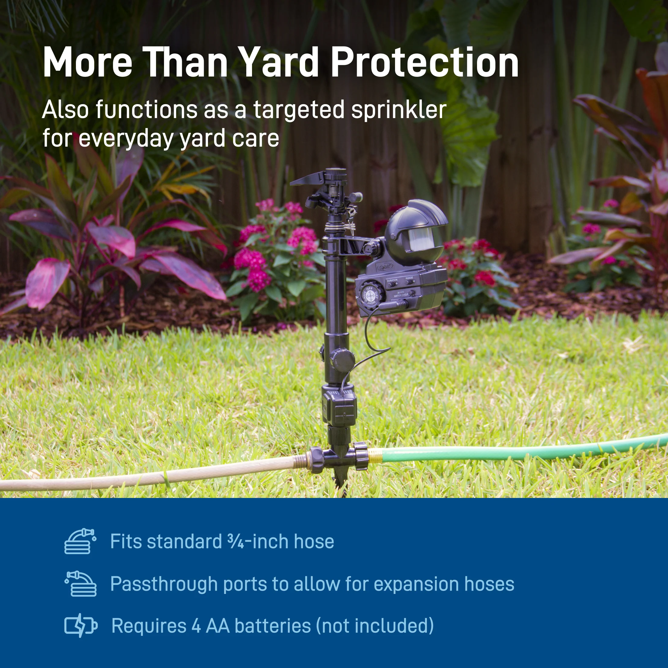 Yard Enforcer® Motion-Activated Sprinkler 62100 - Image 4